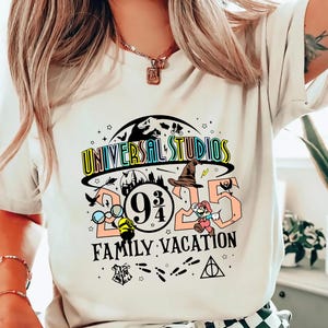 Vintage Disney Universal Studios 2025 Shirt, Universal Studios Trip Shirt, Disney Family Vacation, Universal Orlando Shirt, Disney Family