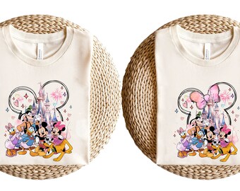 Mickey And Minnie Friend T-Shirt, Disney Castle Shirt, Disneyland Sweatshirt, Mickey and Minnie Shirt, Disney Vacation T-Shirt