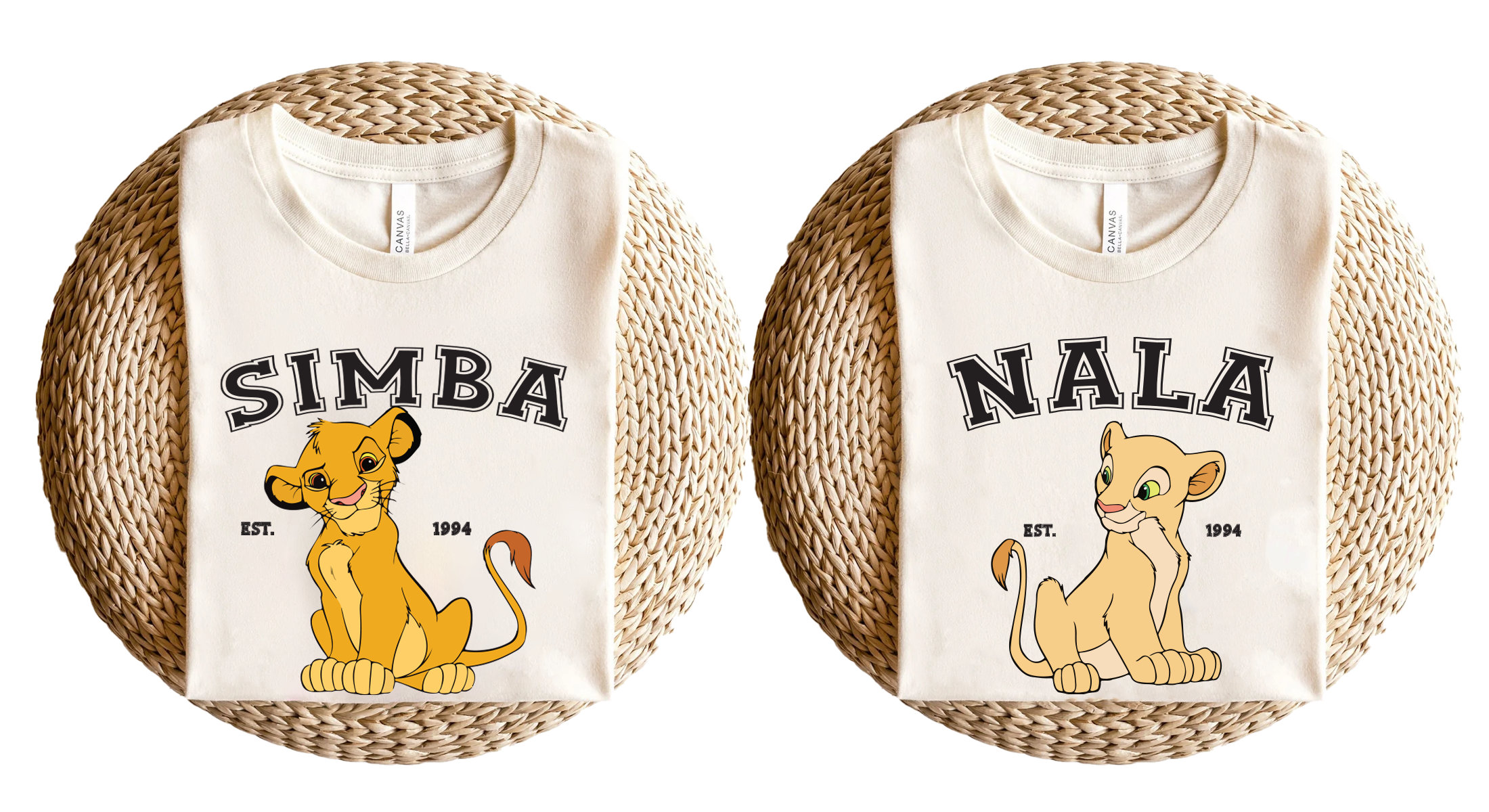 Disney the Lion King Simba and Nala Est. Retro Shirt, Magic