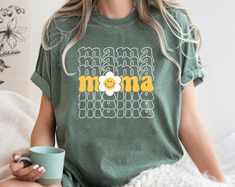Comfort Colors® Mama Shirt, Retro Mama Shirt, Mother’s Day Gift, Mom Life Shirt, Motherhood Shirt, Mom Sweatshirt, Mom Gift, Comfort Colors®