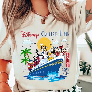 Custom Disney Cruise 2025 Shirts, Family Matching Shirt, Disney Shirt, Disney Cruise Tee, Family Vacation, Disney Family Shirts