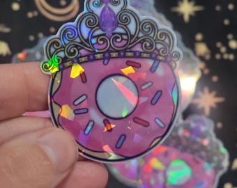 ロイヤルドーナツ ホログラフィックビニールステッカー ダンジョンクローラー カール