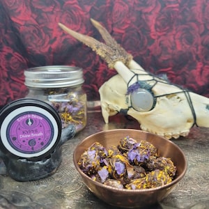 Handmade Artisan Kyphi Incense - Divine Breath Small Batch for Petition & Summoning - Aroma for Welcoming Deities