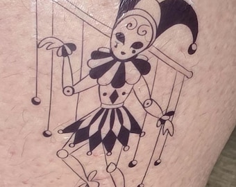 Custom Temporary Tattoos for Cosplay Halloween Costumes Realistic FX, Fantasy Symbols & Body Art