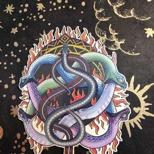 Dungeon Crawler Carl Temporary Tattoos: Goblin Pass, Extinction Sigil image 10
