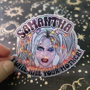 Samantha! Holographic Vinyl Sticker Dungeon Crawler Carl