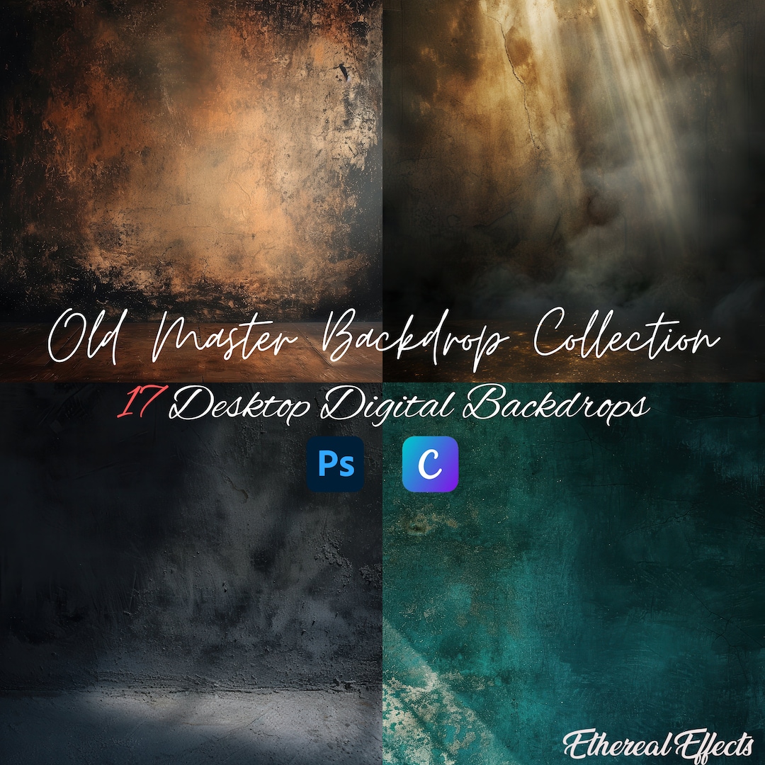 Master Background Design Old Master Background Vertical Portrait Studio Backdrop Grunge Digital ...