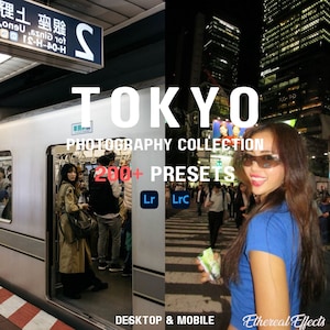 200+ Tokyo City Japan Presets Minimal Soft Mobile Desktop Lightroom Natural Bright Portrait Instagram Aesthetic Travel Blog Street Urban