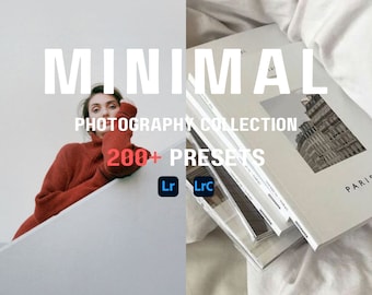200+ Minimalist Fillers Lightroom Presets Instagram Luxury Aesthetic Clean Photo Editing Filter Influencer Lifestyle Bloggers Mobile VSCO