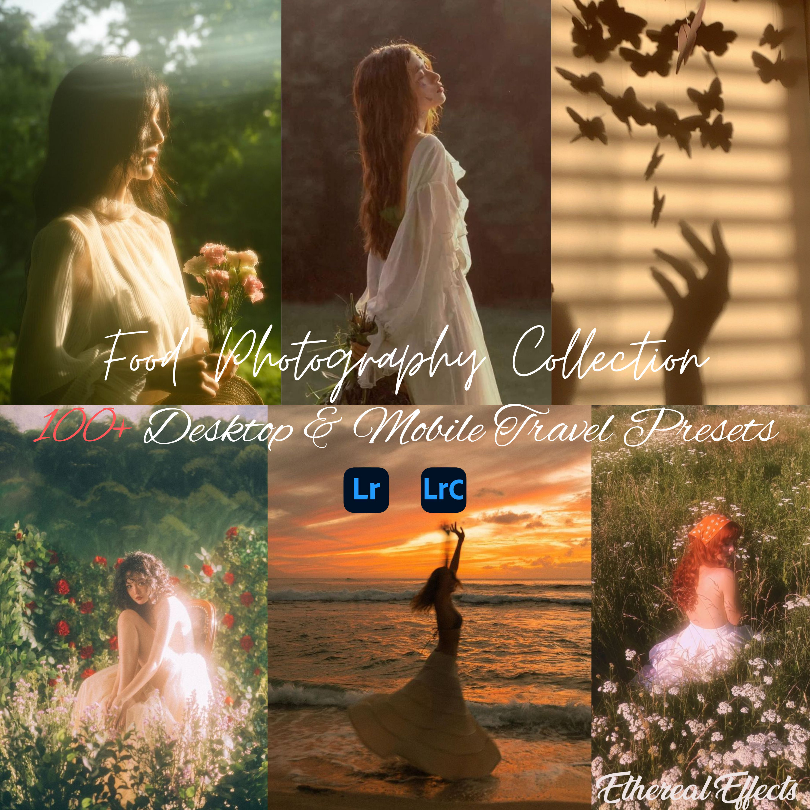 100+ Dreamy Glow Presets Mobile & Desktop Dreamy Film Preset Aesthetic Vintage Cottagecore Instagram Movie Grain Soft Forest Fantasy Filter