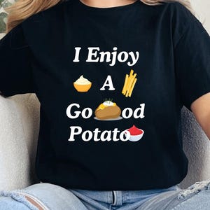 Diseño de cita divertida para amantes de las patatas (Diseño digital SVG PNG)