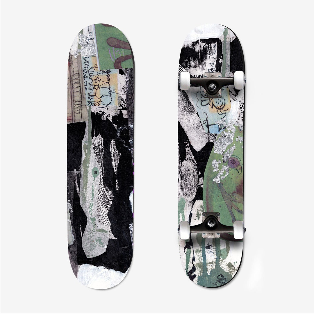 Graffiti Custom Skateboard Artistdesigned Deck With Vibrant Street Art