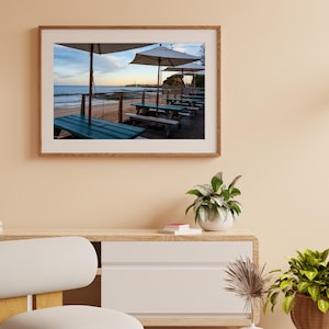 Wollongong North Beach Photograph, Coastal Wall Art Print, Coastal Decor, Ocean Photography, Beach Photography Decor