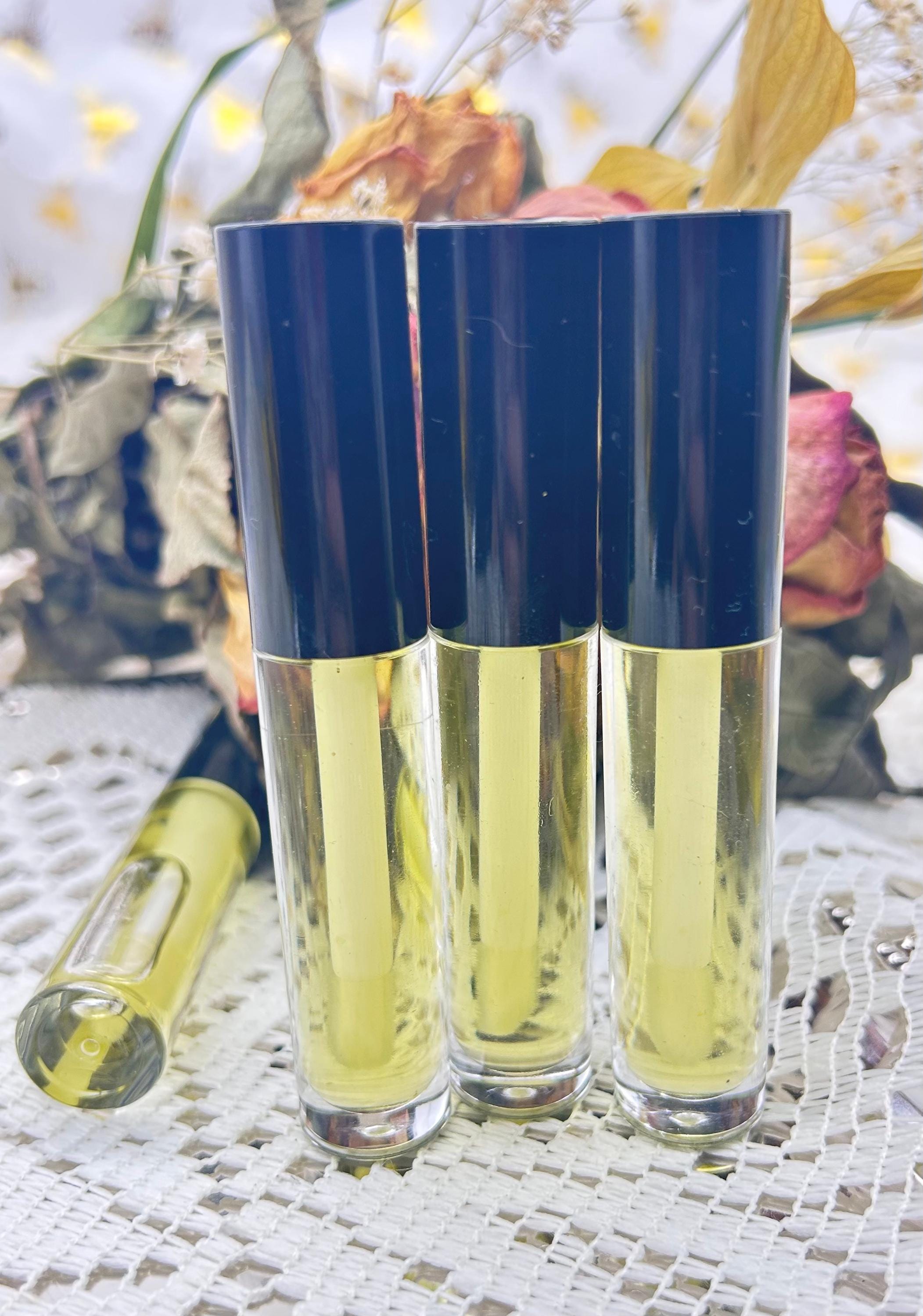 Herbal Lip Oil for Dry Cracked Lips