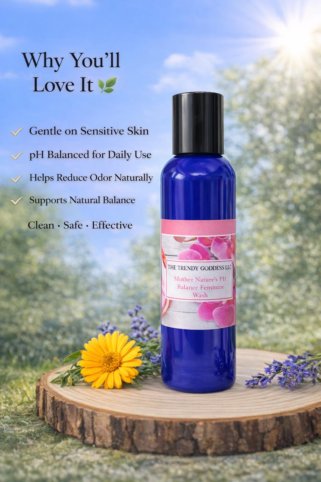 pH Balanced Feminine Wash with Calendula & Lavender