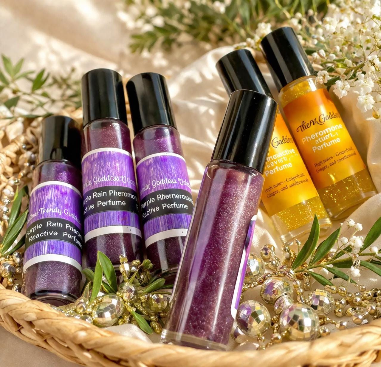 Natural Perfume Oil Roller with Sandalwood & Vanilla