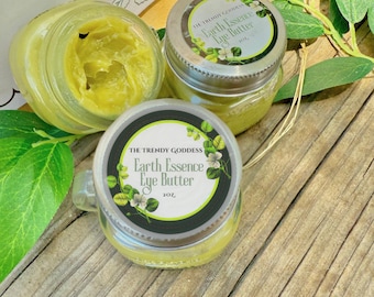 Crema natural para el contorno de ojos para ojeras, hinchazón y piel sensible.