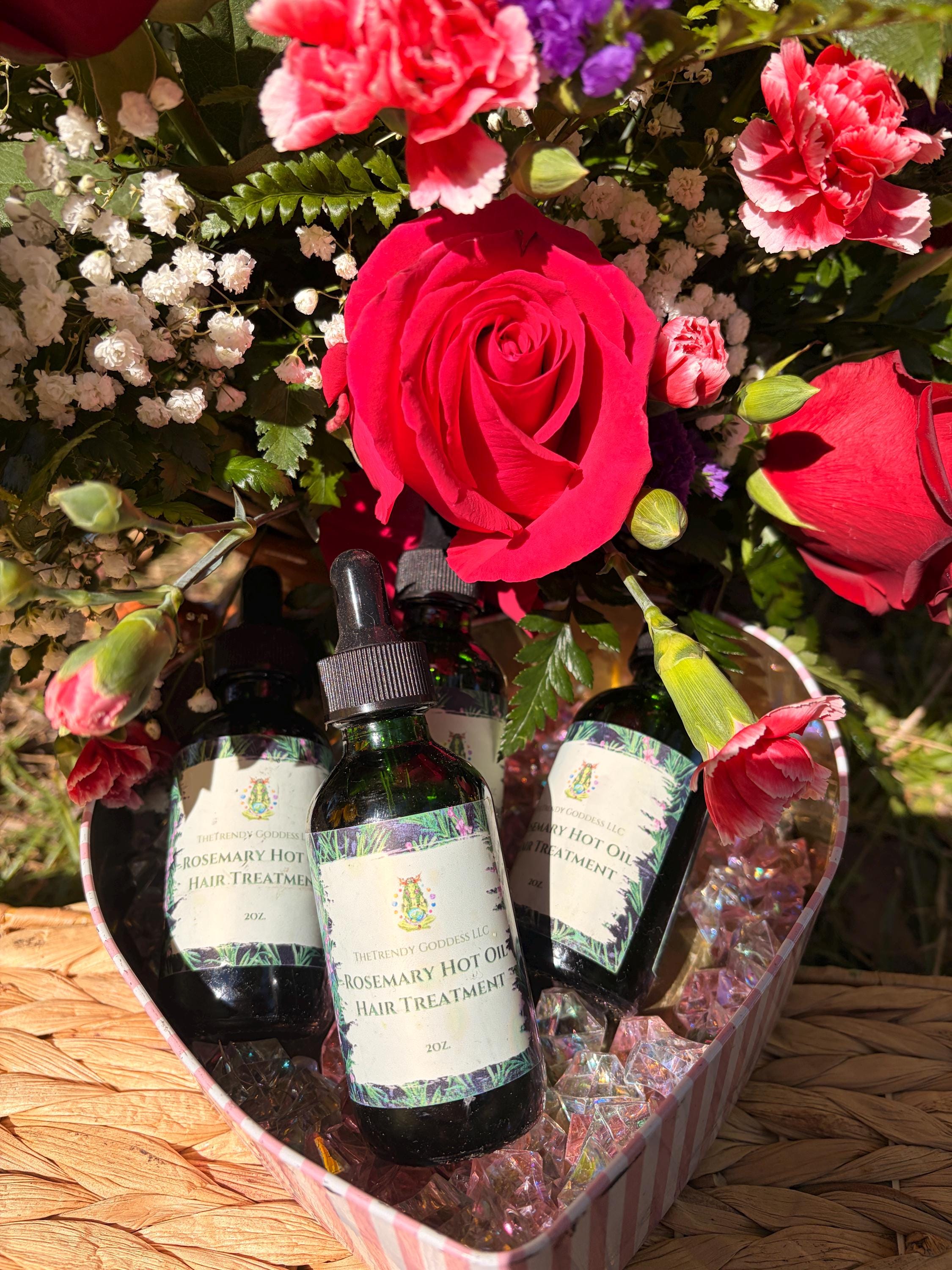 Rosemary Hair Growth Oil for Thicker Hair