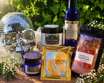 Natürliches Gesichtspflege-Set, Kräuter-Hautpflegeset mit Reinigungsgel, Gesichtswasser und Feuchtigkeitscreme, feuchtigkeitsspendende Pflanzenpflege – das perfekte Geschenk für Sie