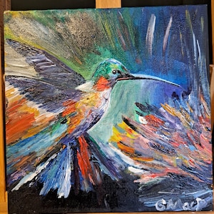 Hummingbird original artwork