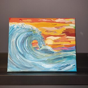 Great big Wave original painting