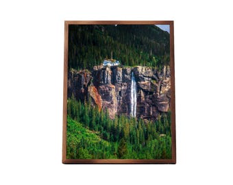 Bridal Veil Falls, Colorado, Premium Printable Download, High Resolution, Fine Art Print, Free Bonus Download for added sizes