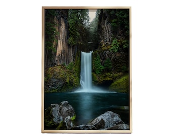 Toketee Falls, Oregon, Premium Printable Download, High Resolution, Fine Art Print, Free Bonus Download for added sizes