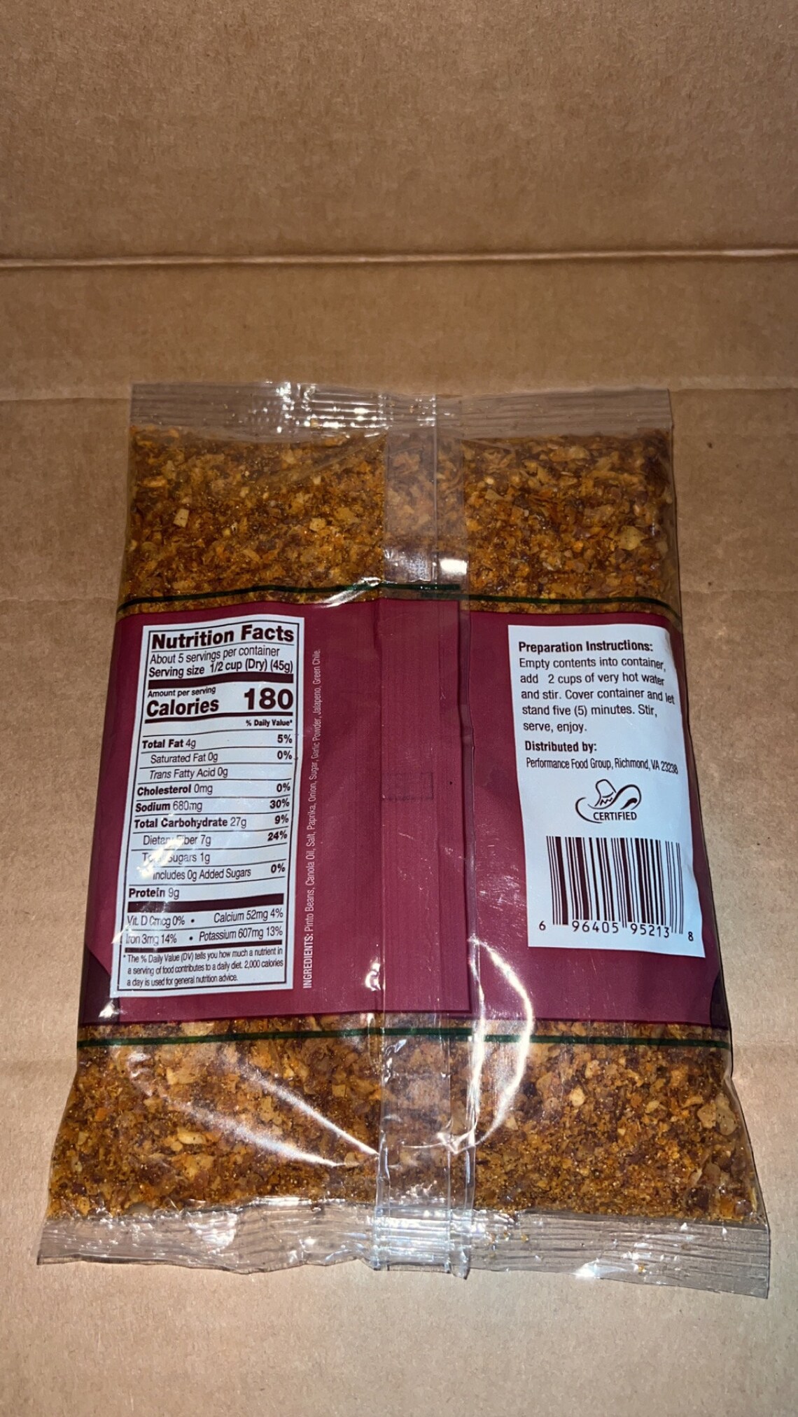 Hometown Instant Refried Beans Etsy