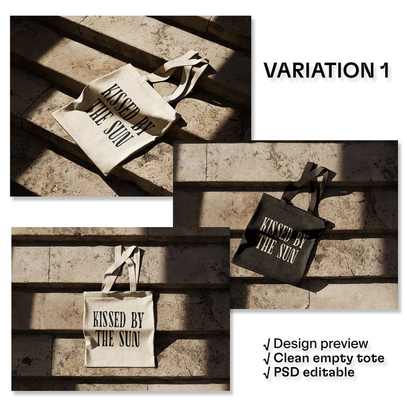 Tote Bag Mockup, Mockup of Tote Bags, Modern Canvas Bags Design, Tote