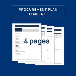 Einkaufs-Vorlagen-Tool | Projektauftragsmanagement | Lieferketten-Planung (MS Word)