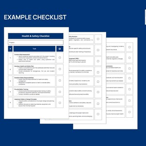 Site Safety Management System | Construction Safety Templates | Risk Assessment, Toolbox Talks, Checklists image 5