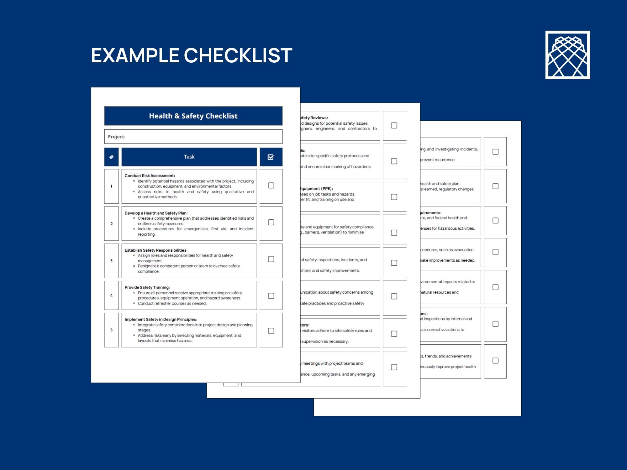 Site Safety Management System | Construction Safety Templates | Risk ...