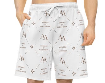 ABA-monogrampatroonshort | Kleding van Alexander All-over print