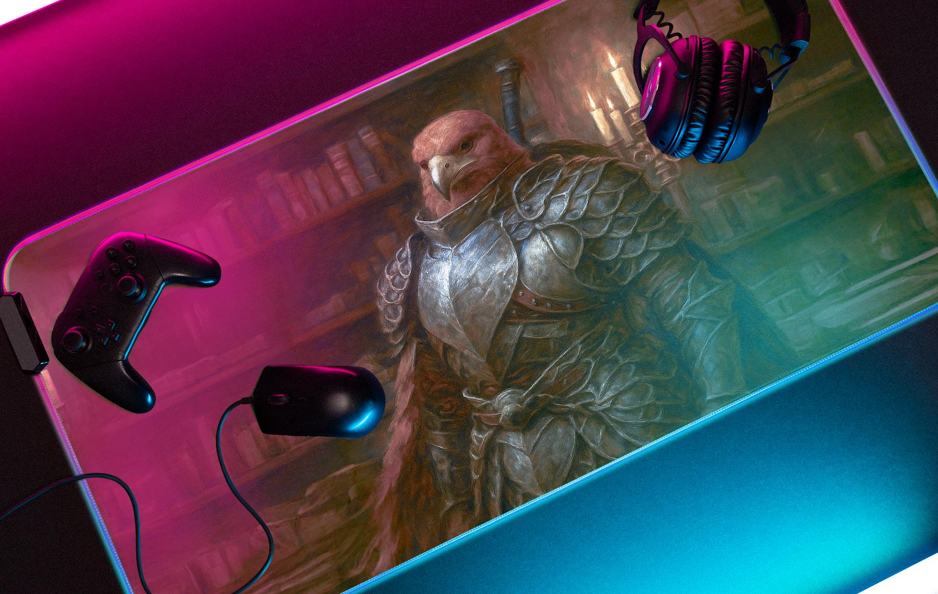 Guardian Elden Ring Nightreign マウスパッド - ゲーマー向けダーク Guardian Elden Ring Nightreign マウスパッド - ゲーマー向けダーク