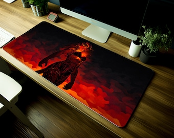 Karlach Baldur's Gate 3, alfombrilla de ratón para juegos, regalo para jugadores, juegos DOD