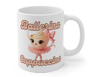 Ballerina Cappuccina Mug, Espressona Signora Mug, Cappuccino Assassino Mug, Gift for Her, Meme Mug, Gift for Him, Bombombini Guzzini