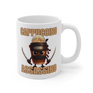 Cappuccino Assassin Mug, Espressona Signora Mug, Ballerina Cappuccina Mug, Gift for Her, Meme Mug, Gift for Him, Bombombini Guzzini