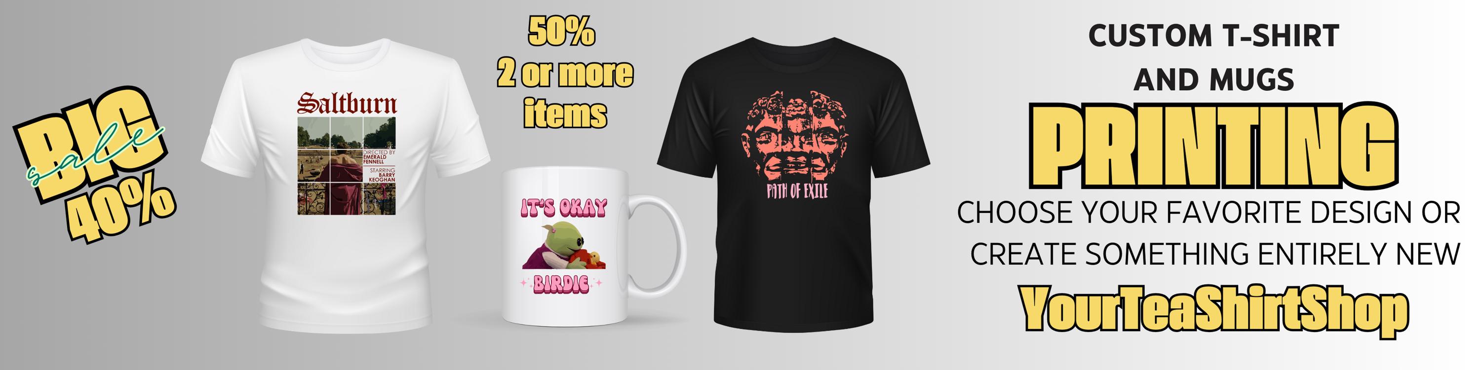 YourTeaShirtShop - Etsy YourTeaShirtShop - Etsy