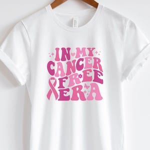 In My Cancer Free Era shirt, Breast Cancer Awareness, Gift for survivors, wear pink, cancer awareness month, pinktober, pink ribbon sweater