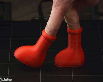 Mini Red Boots