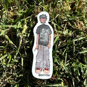 Gorillaz Boy Sticker