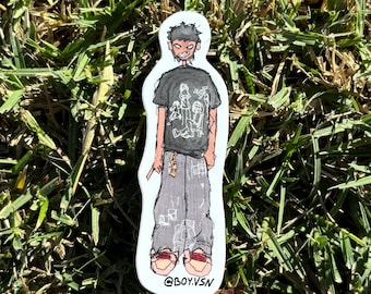 Gorillaz Boy Sticker