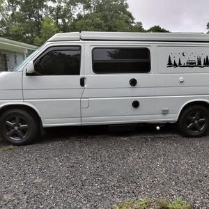 VW Eurovan metal propane LP tank cover