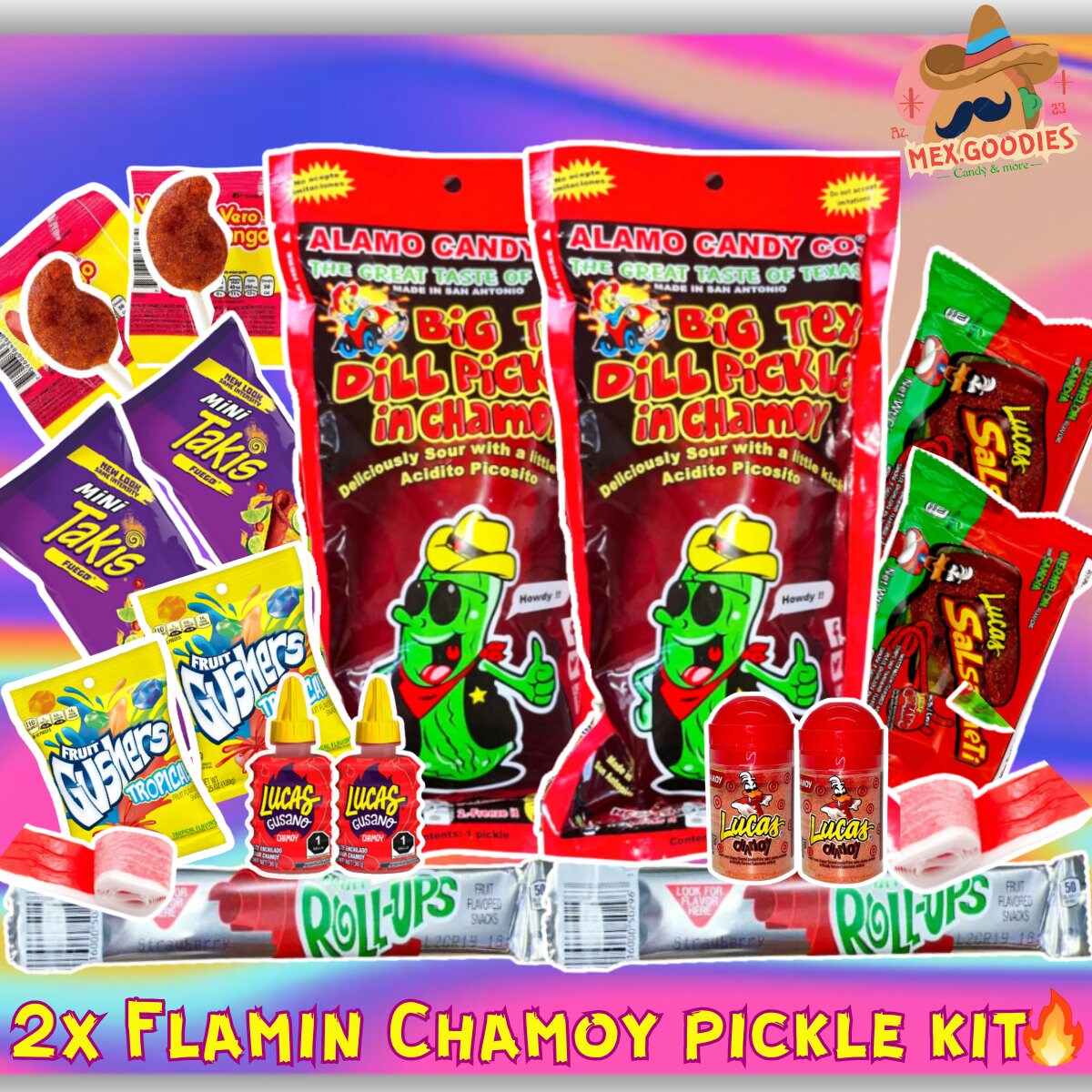 Chamoy Pickle Kit Tiktok Chamoy Pickle Kit Trending Pickle Takis Pickle