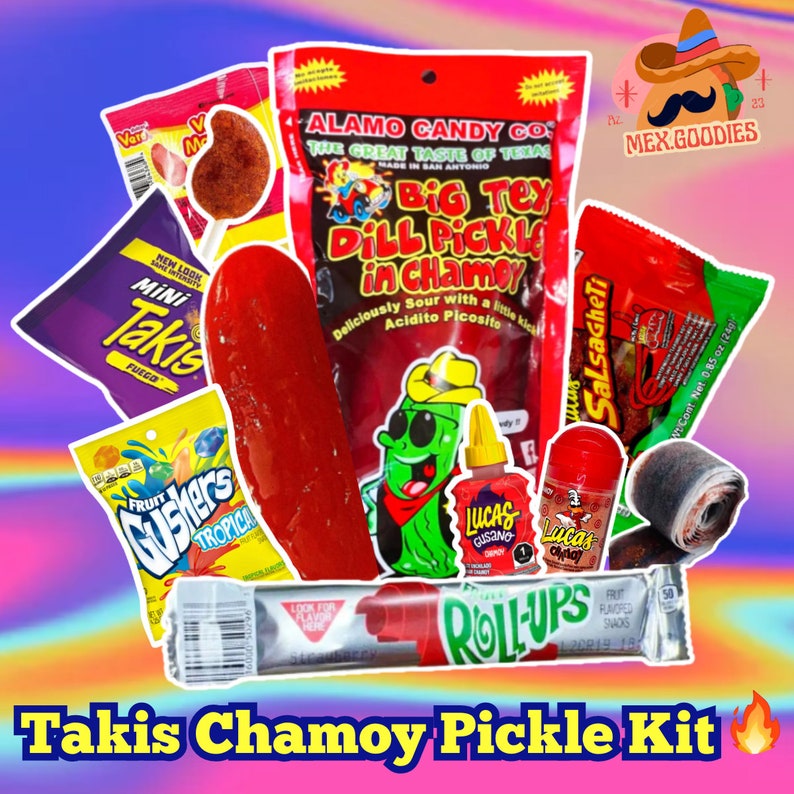 Chamoy Pickle Kit Trending Pickle Tiktok Trending Kit Chamoy Pickle