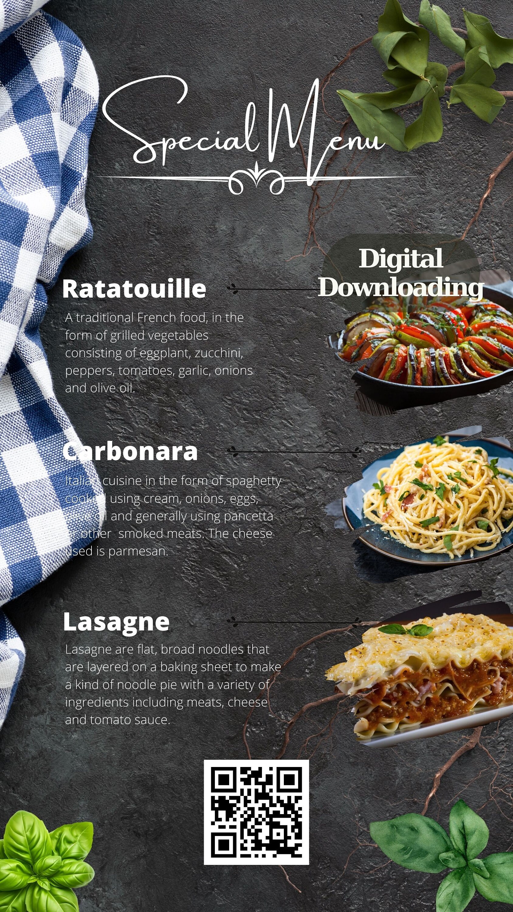 Printable Menu With QR Code Etsy printable-menu-with-qr-code-etsy