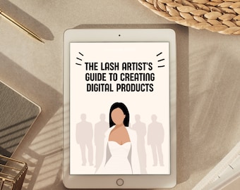 Lash Course, Digital Product Idea, Lash Tech Planner, Lash Supplies
