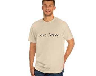 Ik hou van anime-T-shirt