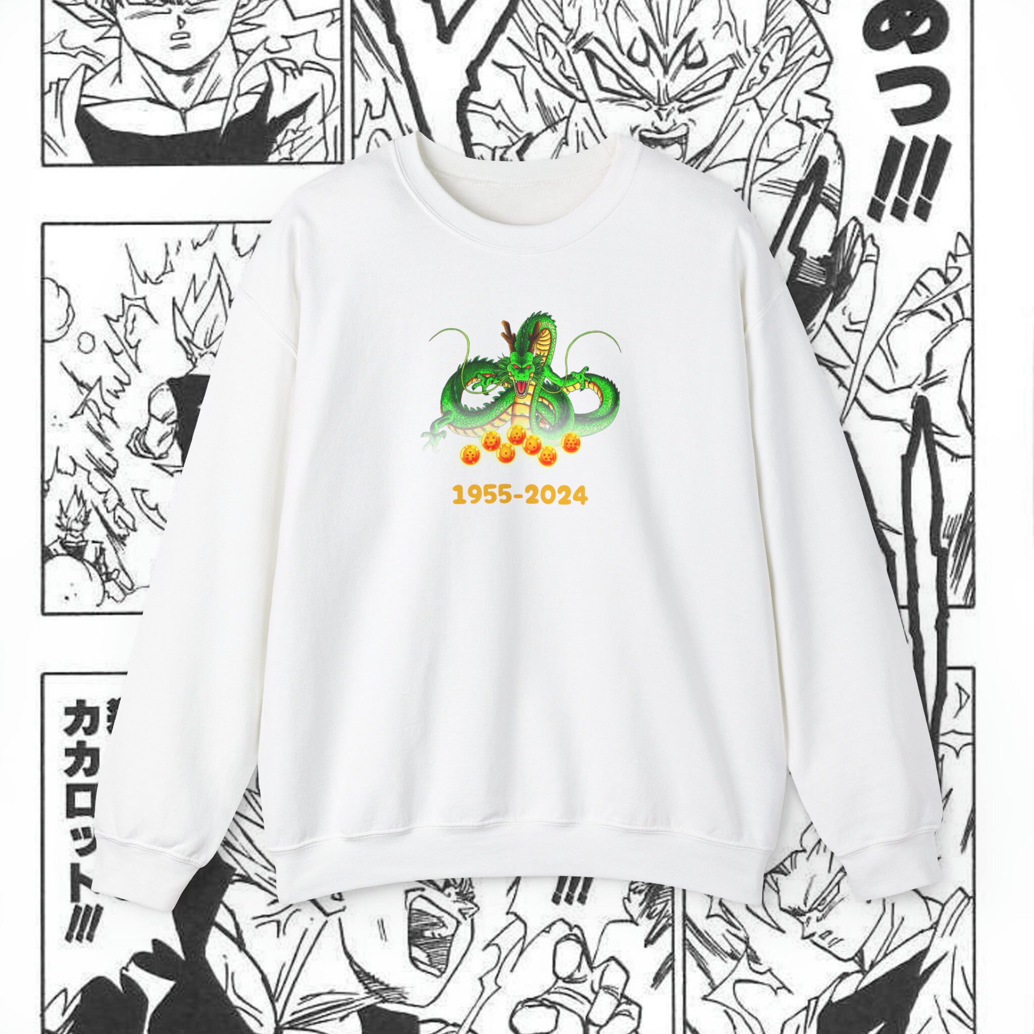 Broly Dragon Ball Summer Theme Button Sweatshirt with Banana Shirt Sunglasses Shenron and Tropical Ocean Background TS04 main image 1