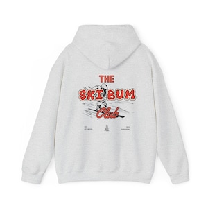 Ski Hoodie, Ski Jacket, Skiier Gift, Winter Sports Sweatshirt, Ski Trip Jacket, Ski Sweater